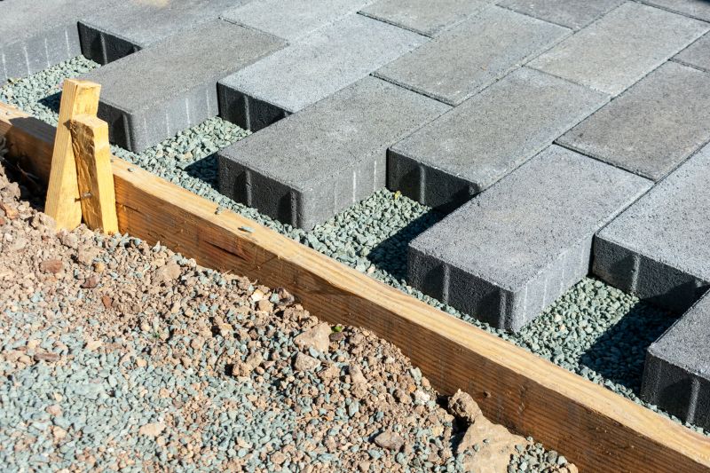 Concrete Paver Layout